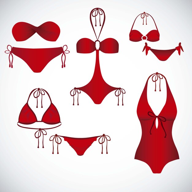 Premium Vector Bikini Icon