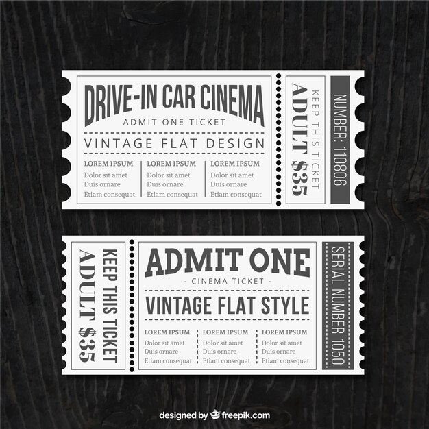 Vintage cinema