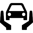Ubezpieczenie samochodu Darmowe ikony