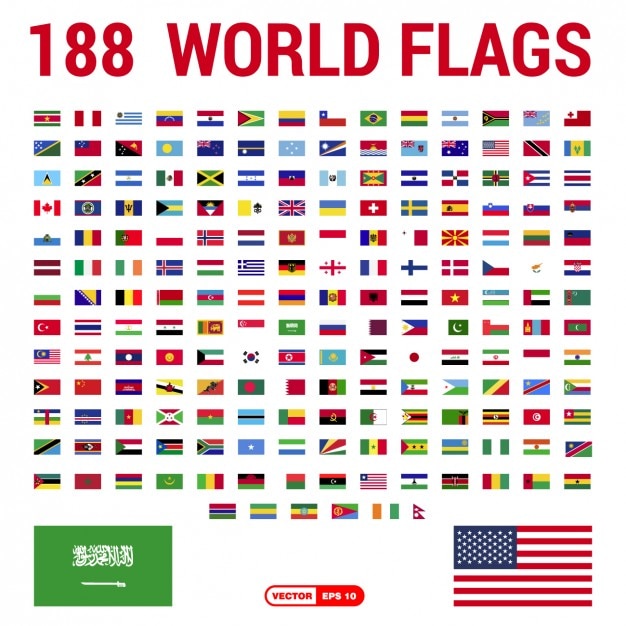 Flagi Swiata Kolekcja 1057 351 