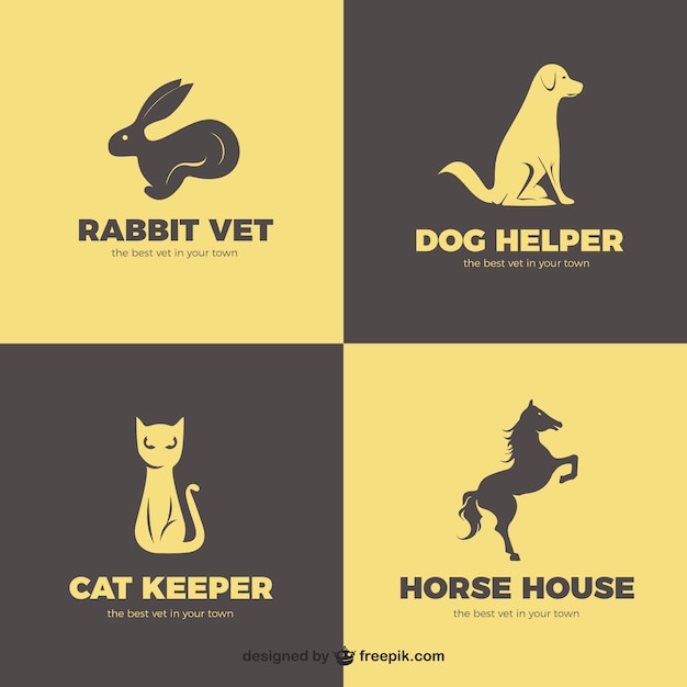 Download Logo Animal Pack | Darmowy Wektor