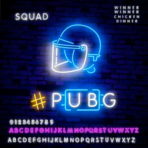 Logo ilustracji wektorowych i tekst zwycięzca zwycięzca kurczaka obiad. wygrywając tekst publikacji Premium Wektorów