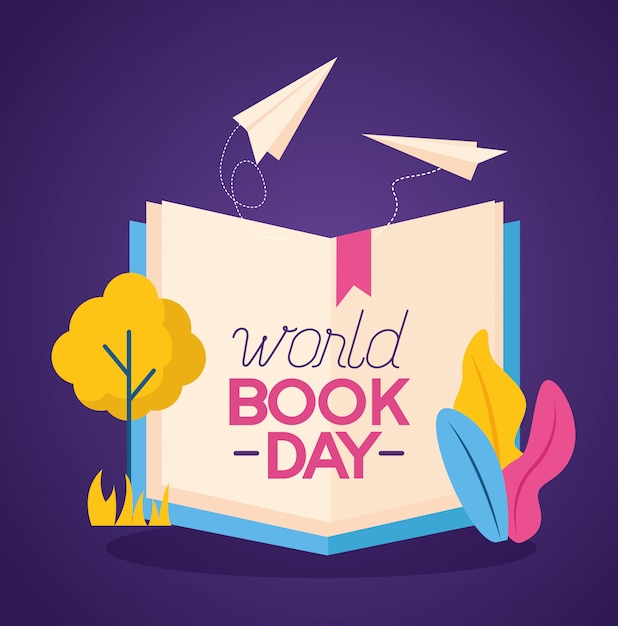 Światowy Dzień Książki | Darmowy Wektor