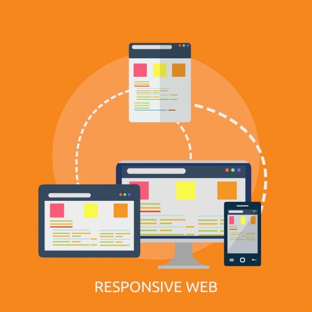 Web design tle Darmowych Wektorów
