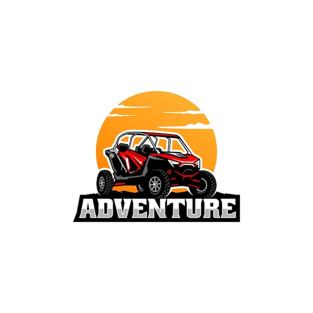 Wektor Logo Adventure Utv Dobre Dla Logo Zespołu I Klubu