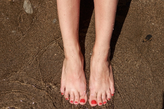Kobiece stopy Krępowanie stóp
