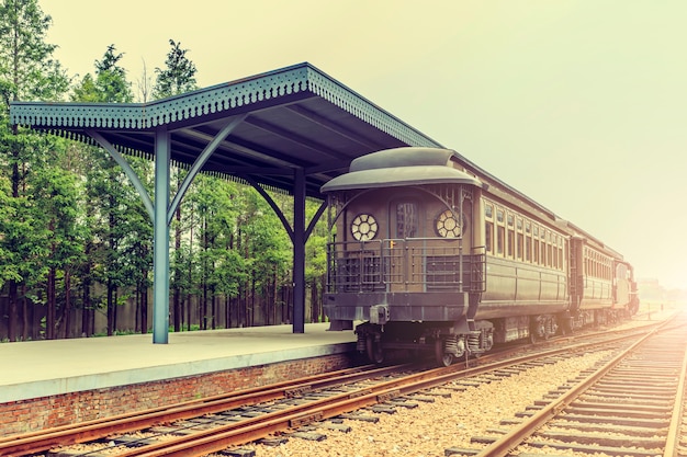 Antigua estación de ferrocarril | Foto Premium