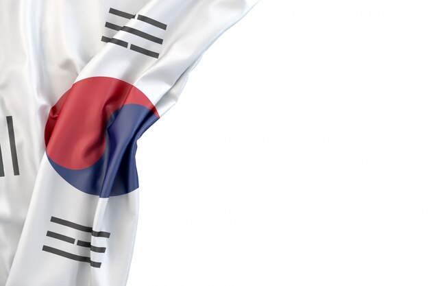 Bandera de corea del sur | Foto Premium