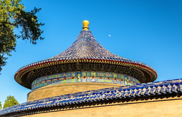 La bóveda imperial del cielo en el templo del cielo en beijing china