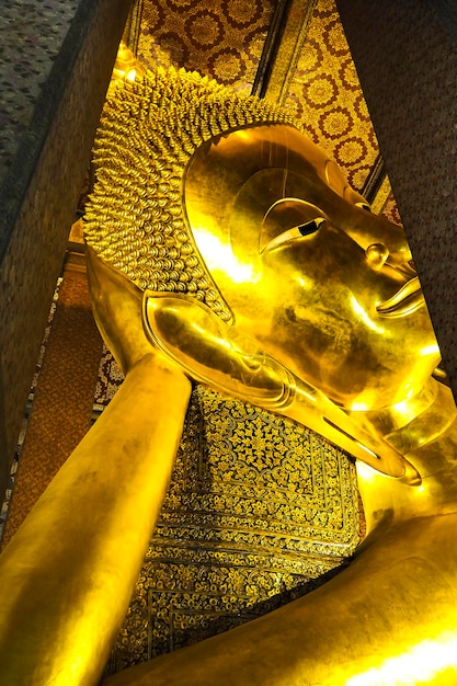 Buda Reclinado Wat Pho Estatua De Oro De Buda Reclinado Wat Pho