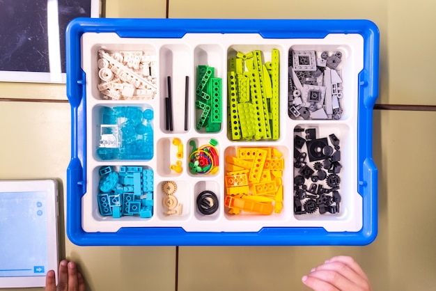 caja guardar lego