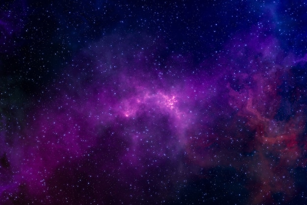 Campo De Estrellas De Alta Definición Espacio Colorido Cielo Nocturno Nebulosa Y Galaxias En 2950
