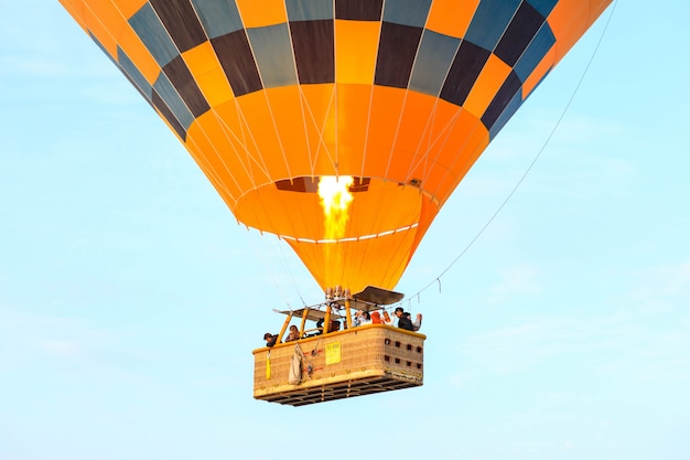 Capadocia Turqu A De Octubre De Turistas En Globos