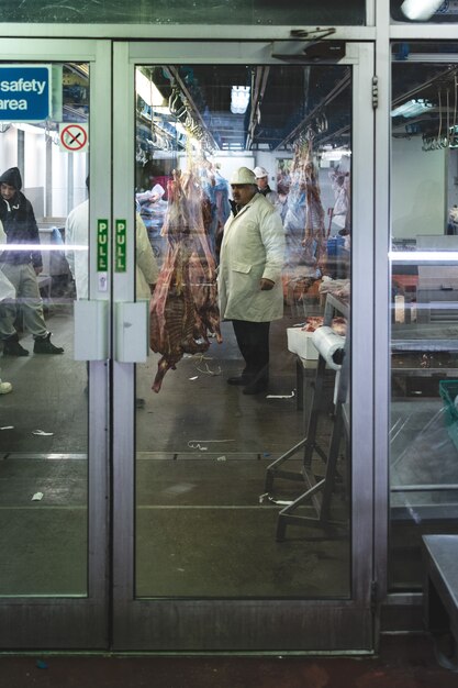 Carne De Cerdo En El Mercado De C