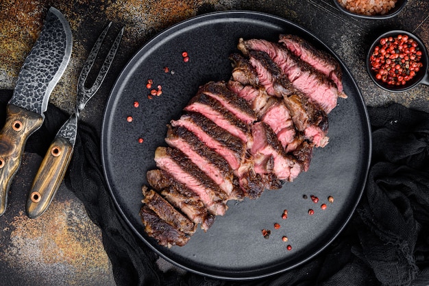 Carne Fresca A La Brasa Filete De Ternera A La Parrilla Medio Raro