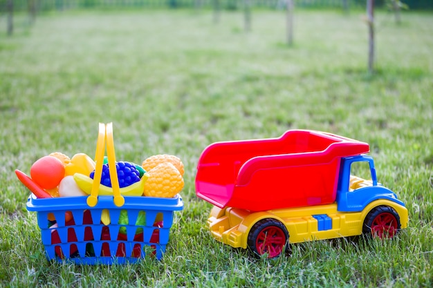 frutas y verduras de plastico para niños