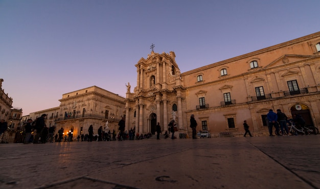 La Catedral De Siracusa Foto Premium