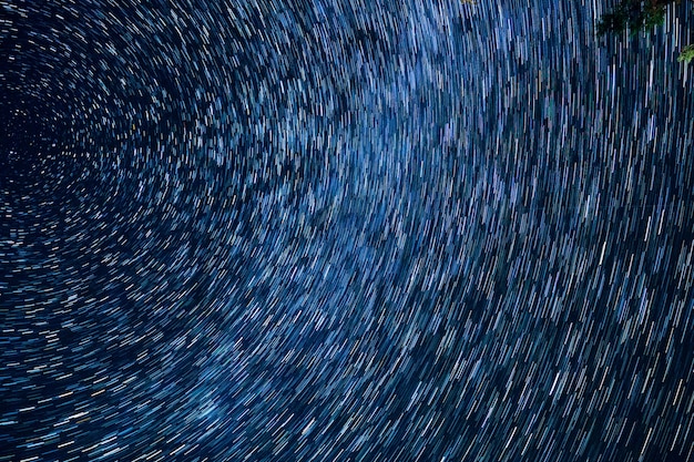 Cielo Estrellado De Larga Exposición Concepto Timelapse Foto Premium 0792