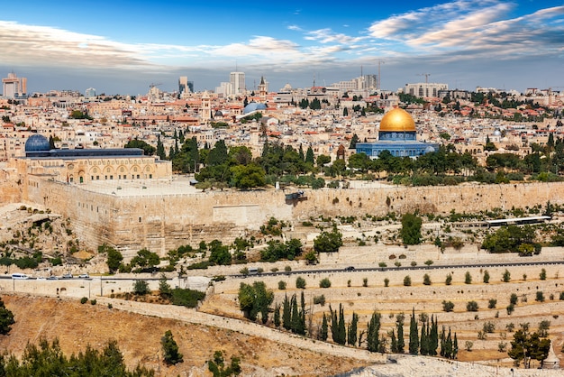 Ciudad de jerusalén en israel | Foto Premium