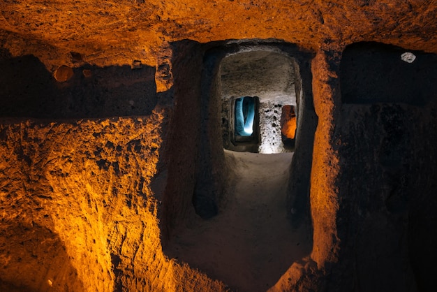 La Ciudad Subterr Nea De Derinkuyu Es Una Antigua Ciudad De Cuevas De