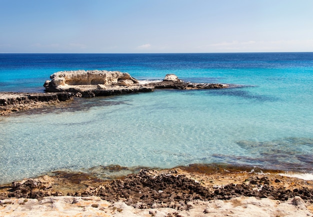 Costa En El Sur De Italia La Pen Nsula De Salento Puglia Foto Premium