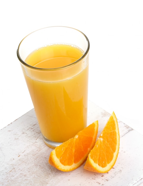 Delicioso Vaso De Jugo De Naranja Foto Gratis