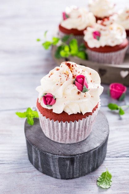 Recetas Decupcakes De Terciopelo Rojo Qu Recetas