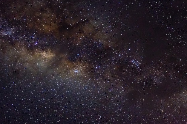 Estrellas Y Galaxia Espacio Ultraterrestre Cielo Universo Nocturno