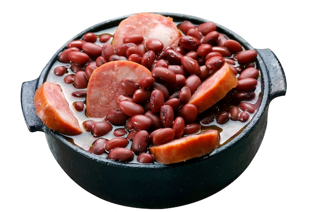 Feijoada de frijol morado | Foto Premium