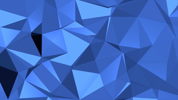Fondo Abstracto Azul Poli Baja Forma Geométrica De Triángulos Estilo Dinámico Elegante Y De 6504