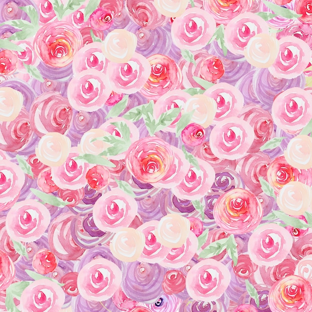 Fondo floral acuarela | Descargar Fotos premium