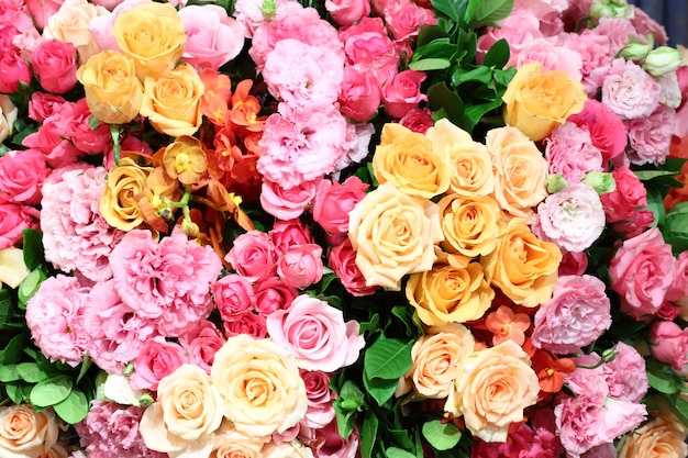 Fondo de flores hermosas | Foto Premium
