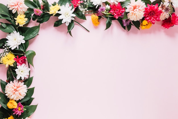 Fondo de flores Foto gratis