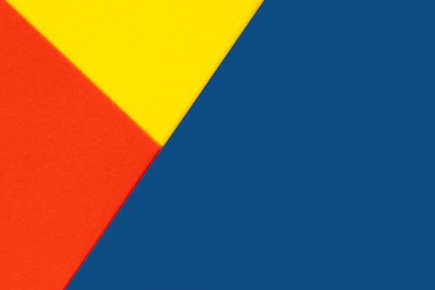 Fondo De Papel De Color Rojo Azul Amarillo Figuras Geometricas