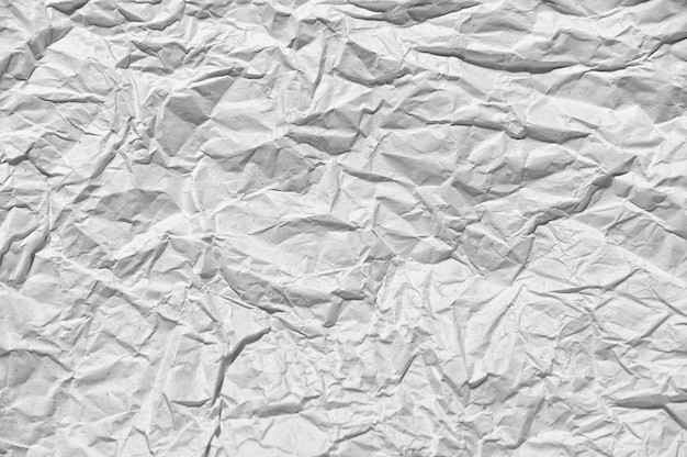 Fondo De Textura De Papel Arrugado Blanco Superficie De Papel Simple 0146