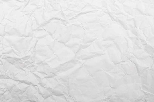 Fondo De Textura De Papel Arrugado Blanco Foto Premium