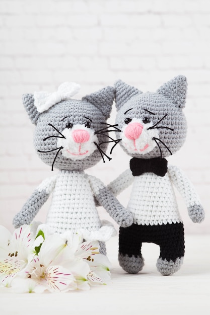 gatos amigurumi