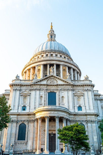 Iglesia de la catedral de san pablo en londres. | Foto Premium