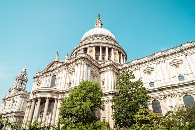 Iglesia de la catedral de san pablo en londres. | Foto Premium