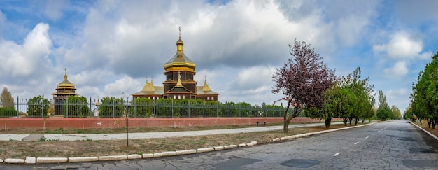 Iglesia De Madera De San Sergio De Radonezh En Sergeevka Resort Regi N