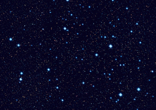 Infinito Campo De Estrellas De Fondo Textura De Fondo Del Espacio Exterior Estrellado Foto Premium