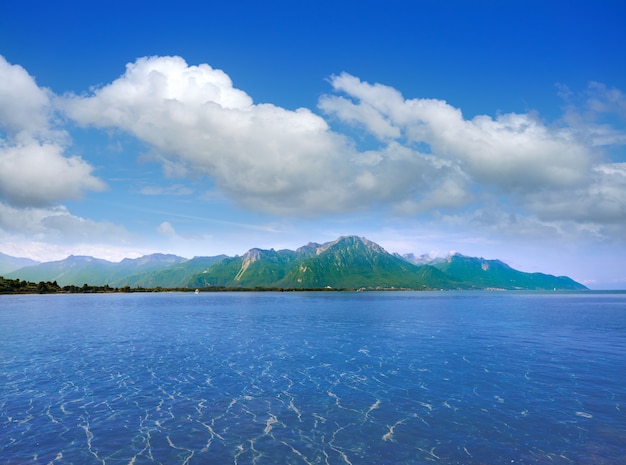 Lago Leman Ginebra En Suiza Foto Premium