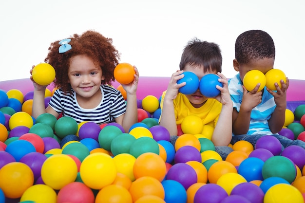 piscina pelotas niños