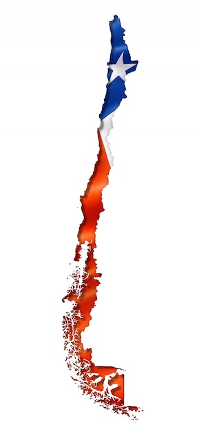 44+ Bandera Mapa De Chile Animado PNG