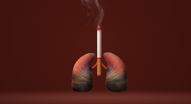 El mundo de renderizado 3d sin fondo de imagen día del tabaco. | Foto