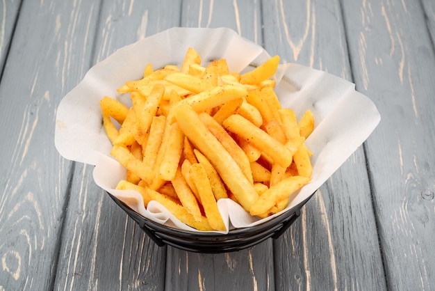 Una Porción De Papas Fritas, Papas Fritas | Foto Premium