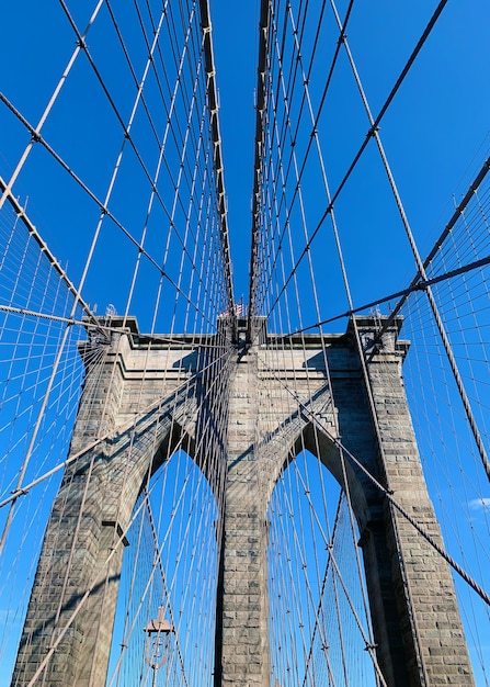 Puente de brooklyn en nueva york | Foto Premium