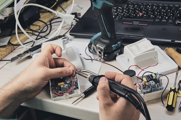 Reparación De Dispositivos Electrónicos, Piezas De Soldadura De Estaño ...