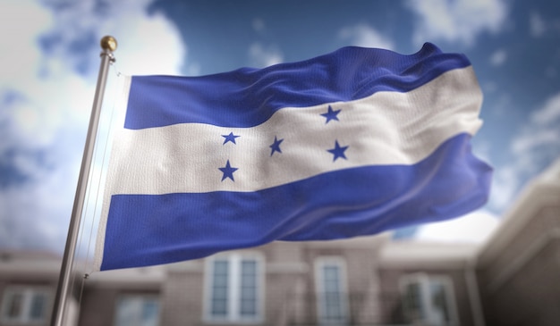 representacion-bandera-honduras-3d-fondo-edificio-cielo-azul_1379-1318