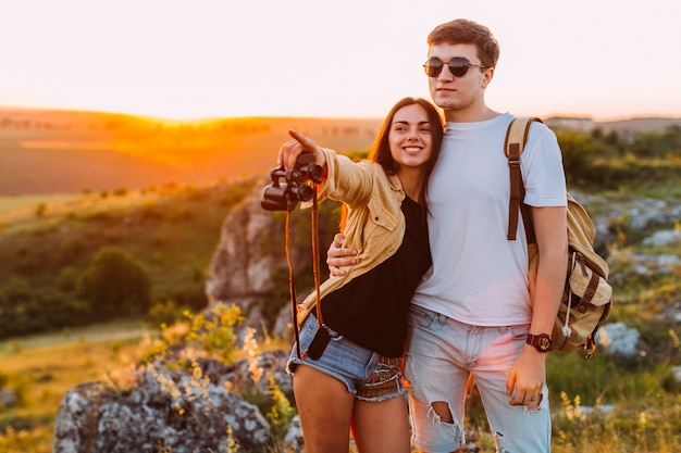 Retrato De Una Pareja Feliz Foto Gratis